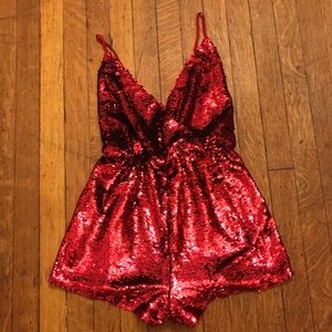 Sequins Romper!